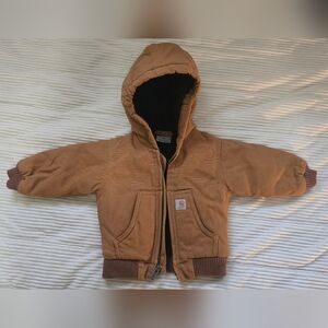 Carhartt Brown Hooded Jacket